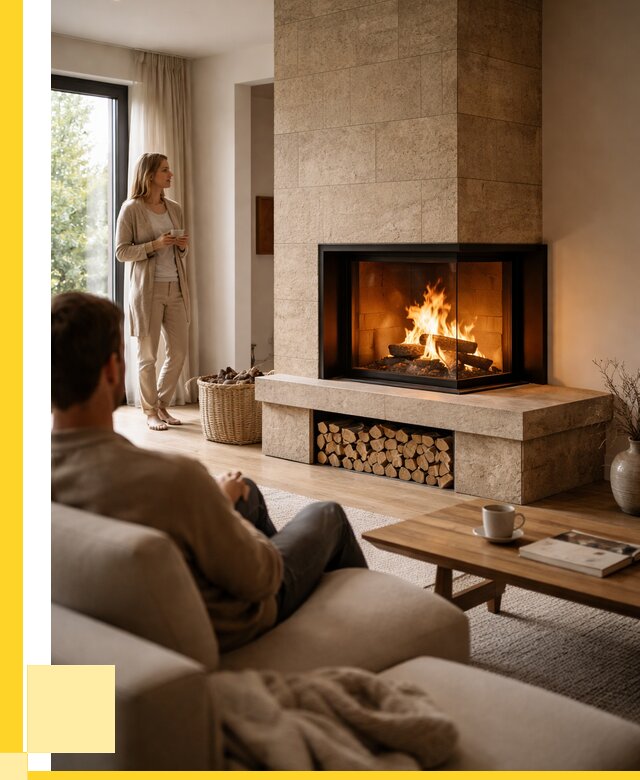 Угловые камины из кирпича установка в Кимрах от 156585 р. ЭриданКмы