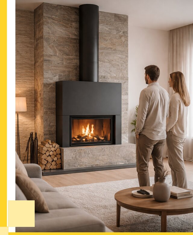 Закрытые камины под ключ в Кимрах от 125268 р., ЭриданКмы