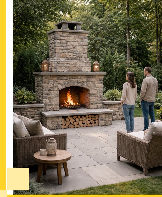 Уличные камины из кирпича в Кимрах от 156585 р. | ЭриданКмы