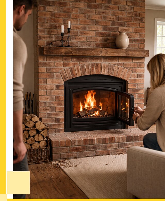 Кирпичные камины под ключ в Кимрах от 156585 р. | ЭриданКмы