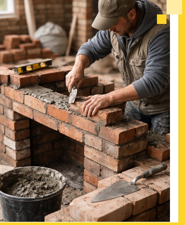 Кладка каминов под ключ в Кимрах профессиональная отделка и монтаж