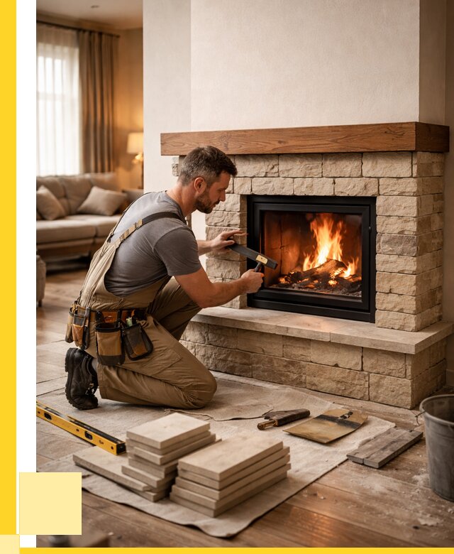 Строительство каминов в Кимрах от 156585 р., ЭриданКмы - под ключ