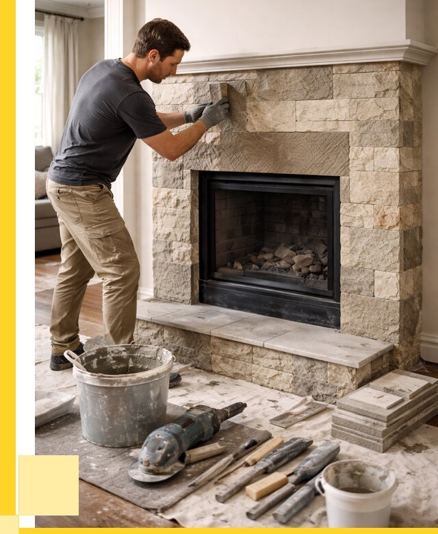 Ремонт каминов и печей в Кимрах от 15659 р. | ЭриданКмы