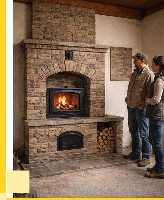 Кирпичная печь под ключ в Кимрах от 156585 р. | ЭриданКмы