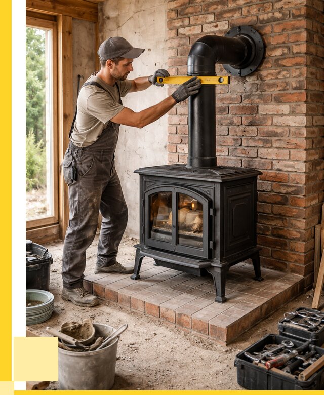 Монтаж печей установка банной печи в Кимрах от 15659 р. | ЭриданКмы