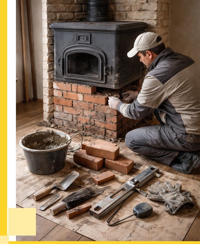 Ремонт печей в Кимрах от 12527 р., услуги печника ЭриданКмы