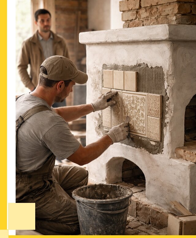 Отделка печей и банных печей в Кимрах от 36537 р. | ЭриданКмы