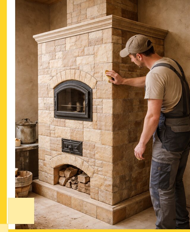 Облицовка печей в Кимрах от 4698 р. под ключ | ЭриданКмы