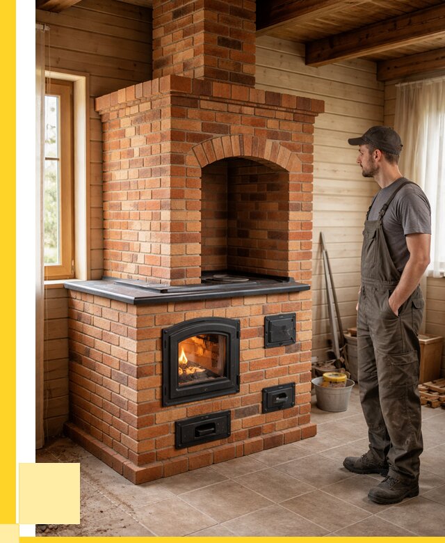 Кирпичные печи в Кимрах: купить от 156585 р. | ЭриданКмы