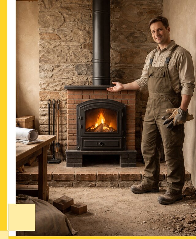 Печи отопительные из кирпича в Кимрах от 83512 р., ЭриданКмы