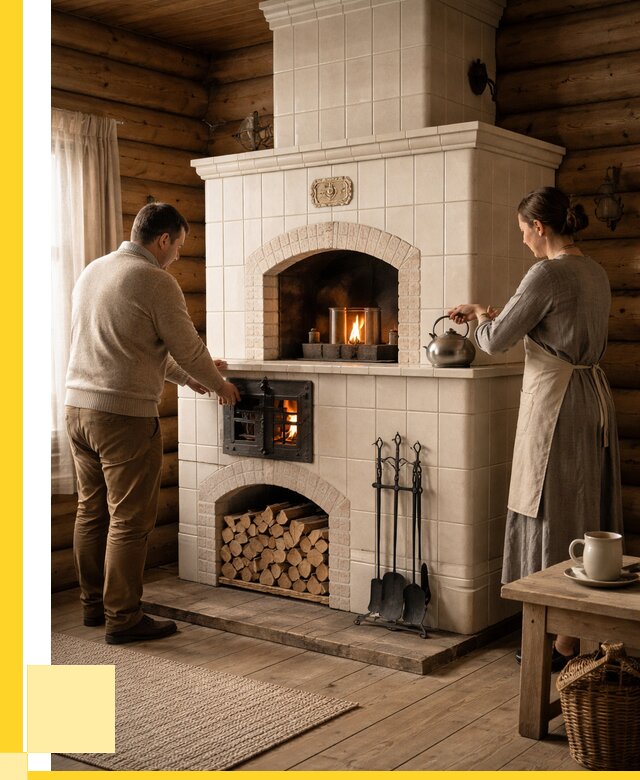 Русские печи в Кимрах: установка от 156585 р. ЭриданКмы