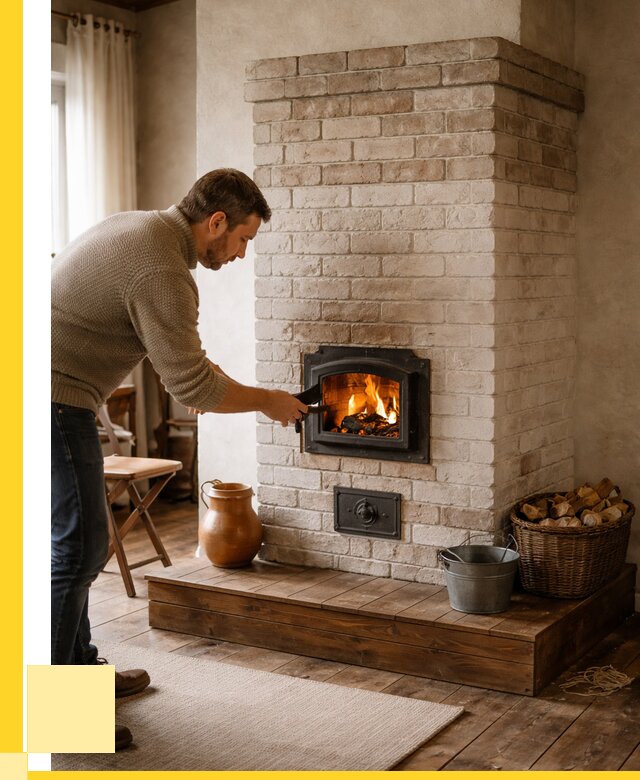 Печь голландка из кирпича в Кимрах от 88732 р. | ЭриданКмы