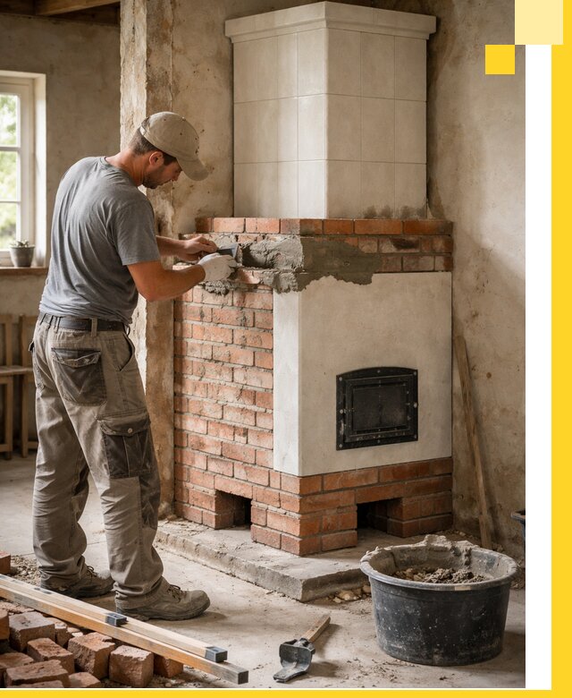 Изготовление и установка печей-голландок под ключ в Кимрах