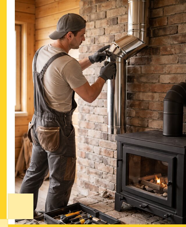 Монтаж дымоходов для печей в Кимрах от 7829 р. | ЭриданКмы
