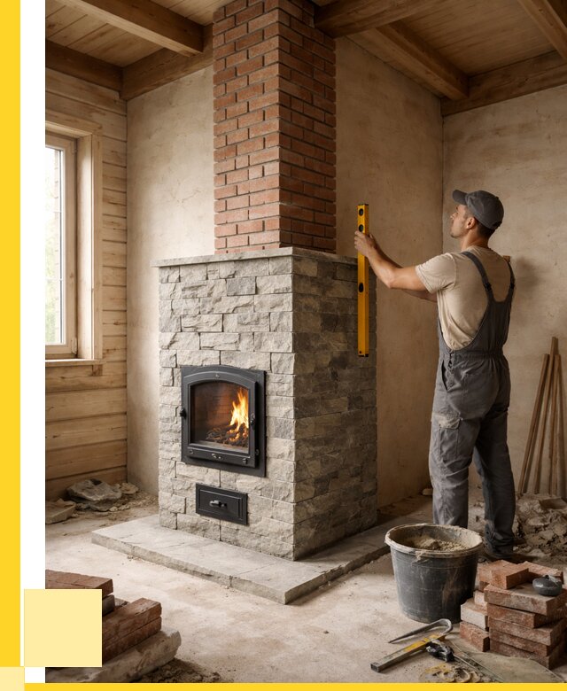 Печи и дымоходы под ключ в Кимрах от 46976 р., ЭриданКмы