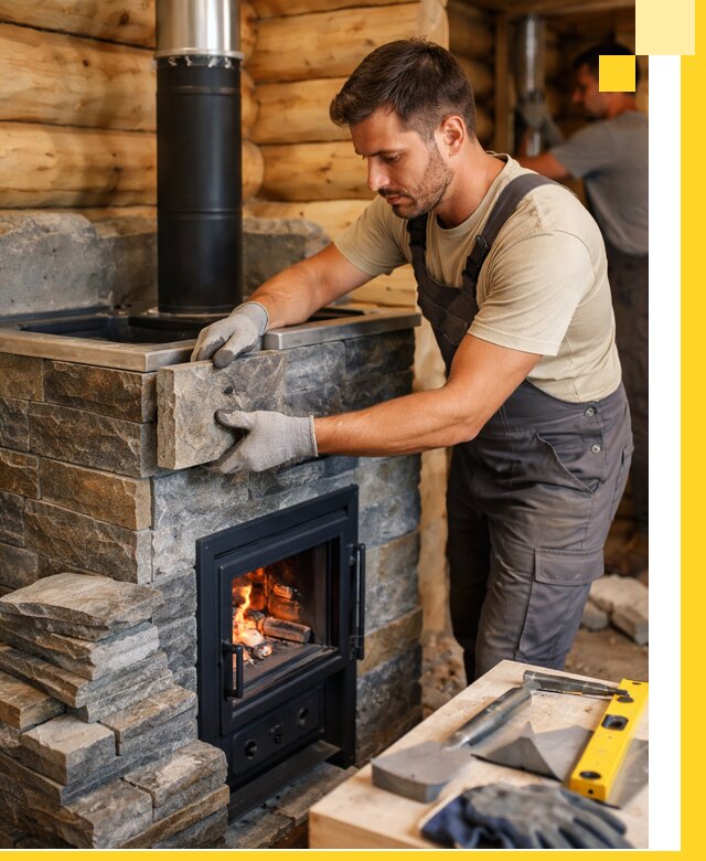 Печи для бани под ключ в Кимрах: изготовление и монтаж