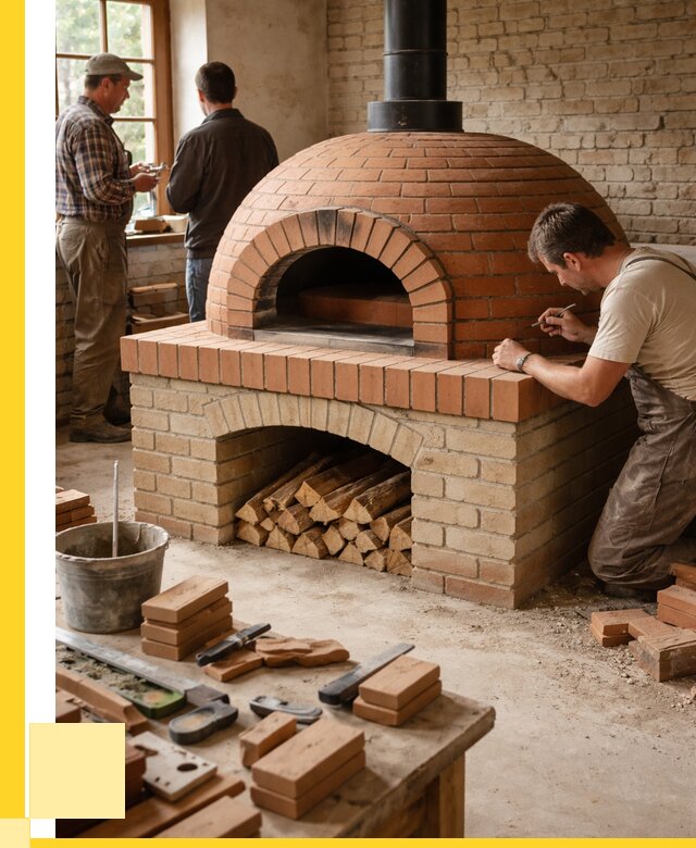 Помпейская печь дровяная для пиццы в Кимрах | ЭриданКмы от 208780 р.