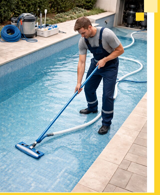 Профессиональная чистка бассейнов и фильтров в Кимрах под ключ