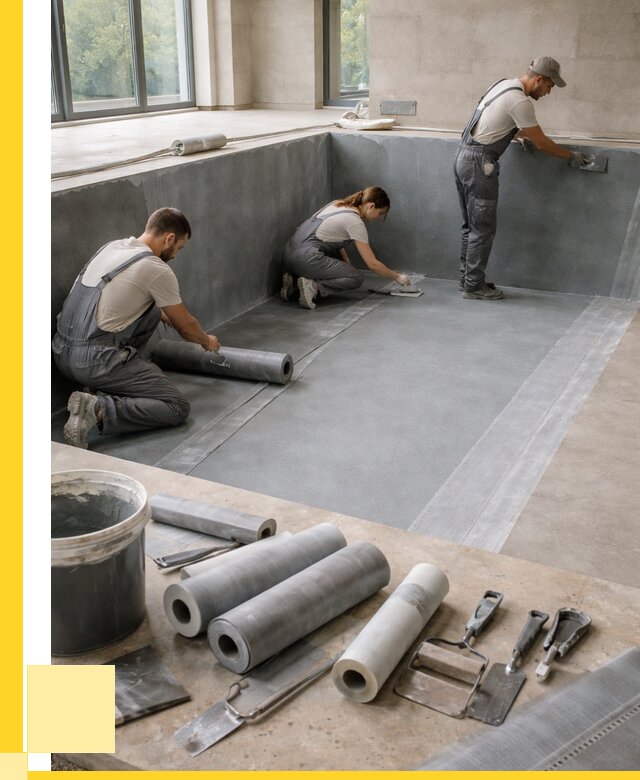 Гидроизоляция бассейнов в Кимрах от 2088 р., ЭриданКмы