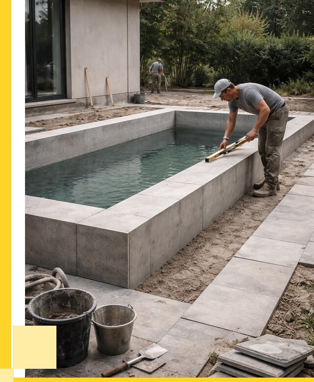 Строительство бетонного бассейна в Кимрах от 1252680 р. | ЭриданКмы