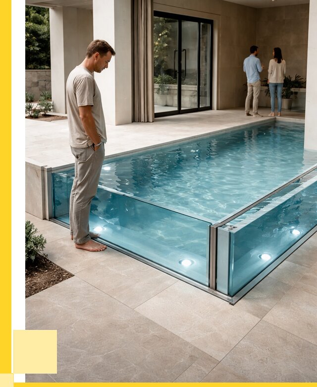 Стеклянные бассейны в Кимрах от 1252680 р. | ЭриданКмы — мозаика