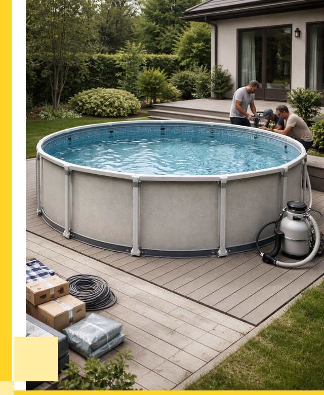 Купить каркасные бассейны в Кимрах от 46976 р. | ЭриданКмы