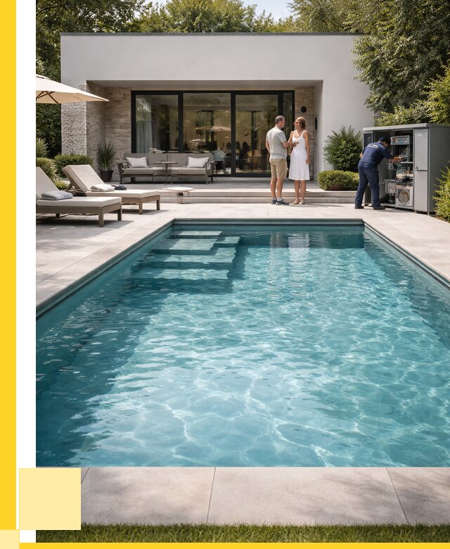 Бассейн в доме в Кимрах под ключ от 1252680 р. | ЭриданКмы