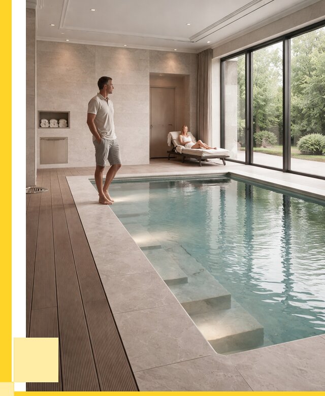 Бассейны в коттедже под ключ в Кимрах от 1252680 р. | ЭриданКмы