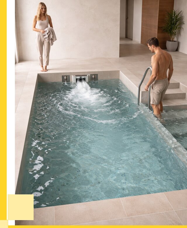 Бассейн с противотоком в Кимрах от 260975 р. | ЭриданКмы