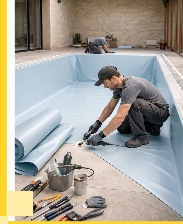 Пленка ПВХ для бассейнов в Кимрах от 2610 р. | ЭриданКмы