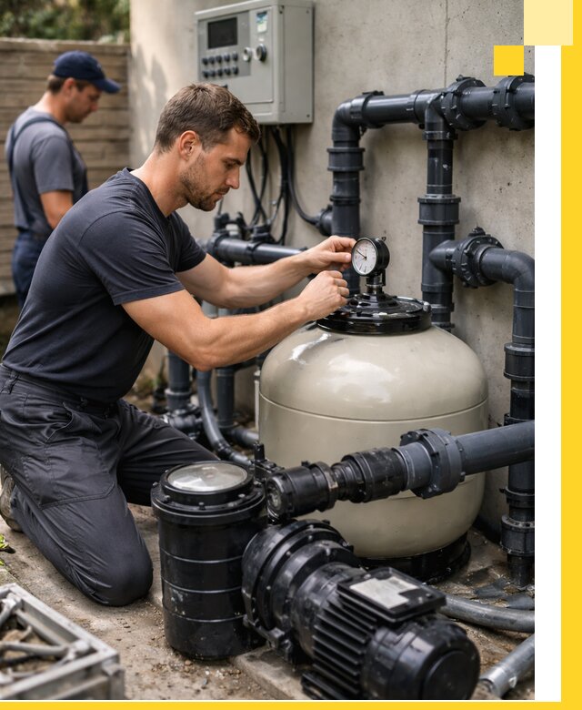 Поставка и монтаж фильтровального оборудования для бассейнов в Кимрах