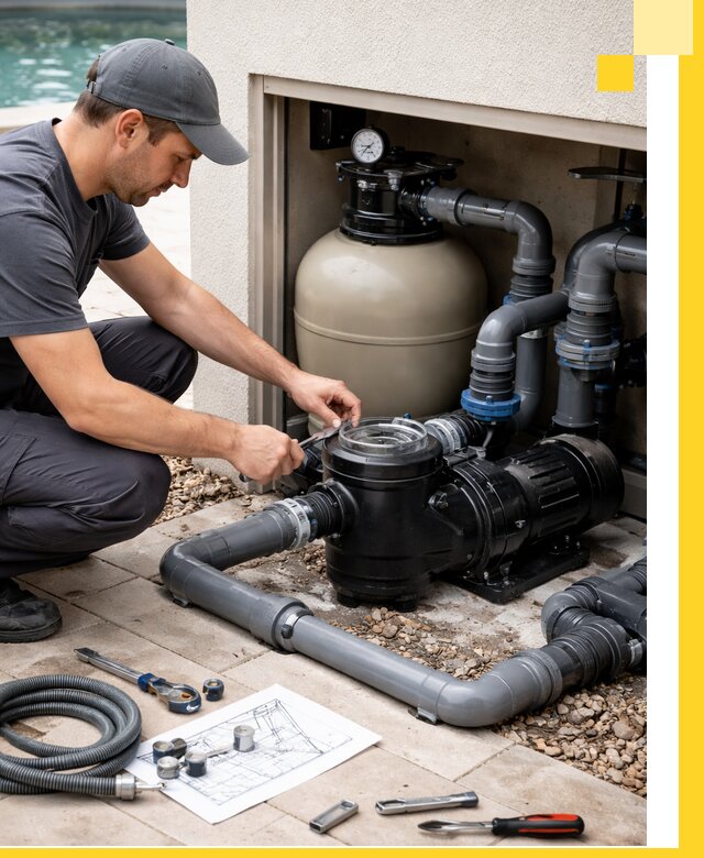 Поставка, монтаж и сервис насосов для бассейнов в Кимрах