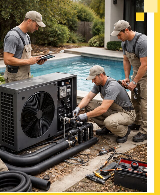 Проектирование и установка тепловых насосов для бассейнов в Кимрах