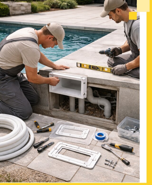 Поставка и установка скиммеров для бассейнов в Кимрах