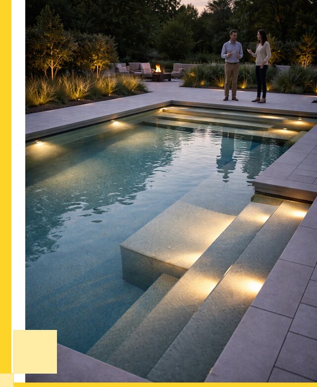 Освещение бассейнов в Кимрах под ключ от 26098 р. | ЭриданКмы