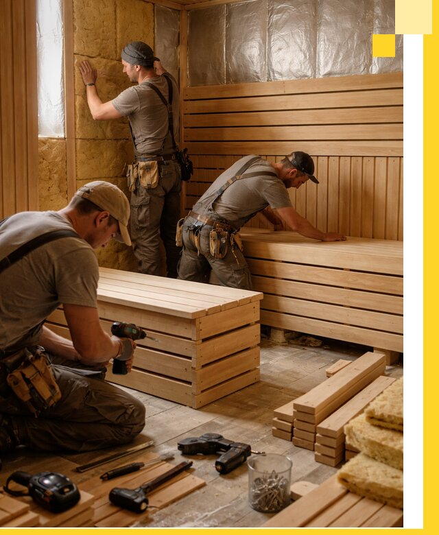 Профессиональное строительство саун под ключ в Кимрах