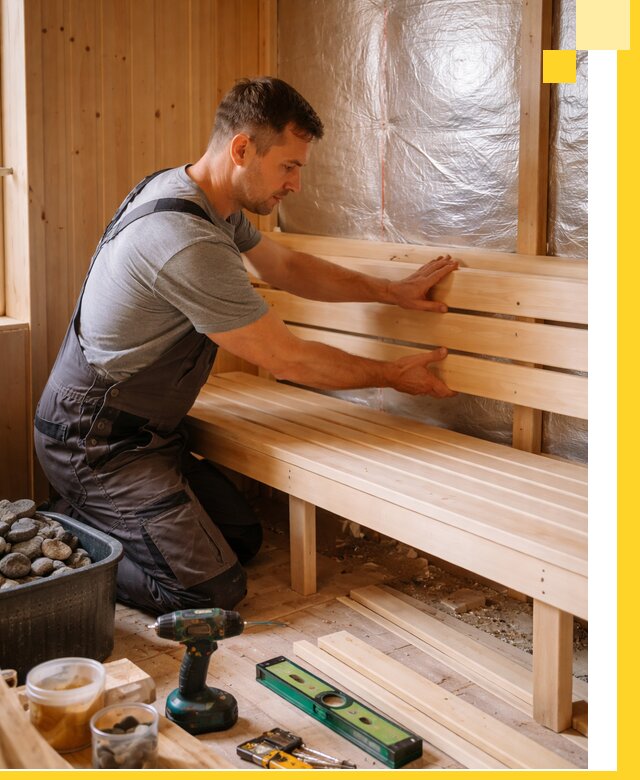 Проектирование, изготовление и монтаж финских саун в Кимрах