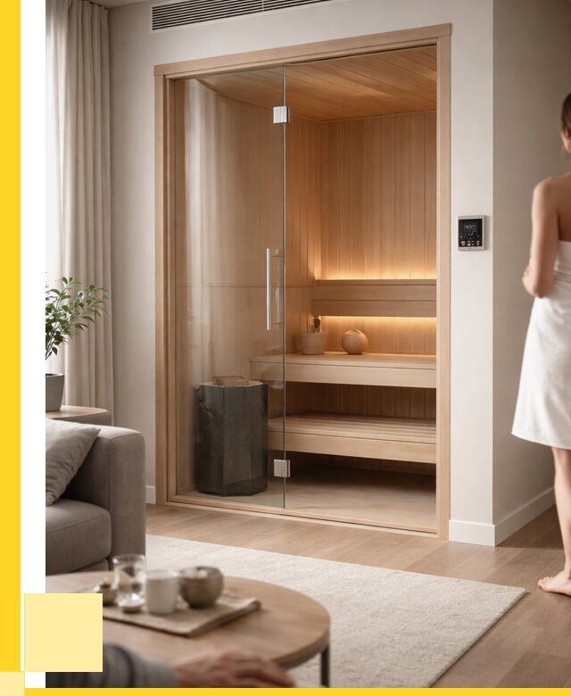 Сауна в квартире под ключ в Кимрах от 125268 р. ЭриданКмы