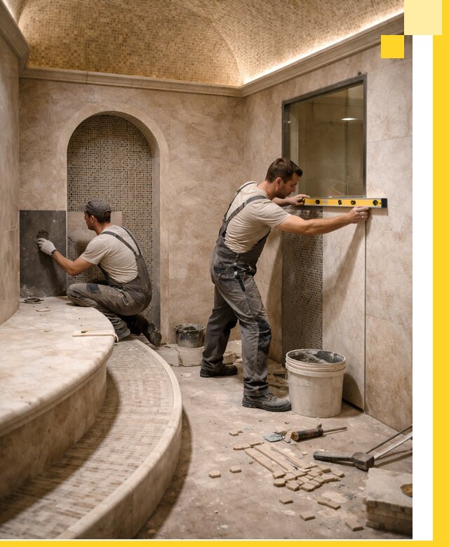 Проектирование и строительство саун с хамамом под ключ в Кимрах