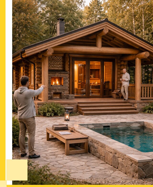 Проекты бань и хамам в Кимрах от 26098 р. | ЭриданКмы