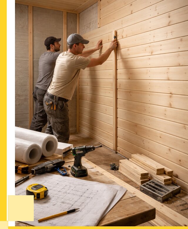 Обшивка бани вагонкой в Кимрах от 1253 р., ЭриданКмы