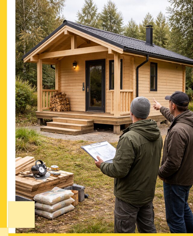 Каркасные бани под ключ в Кимрах от 313170 р. | ЭриданКмы