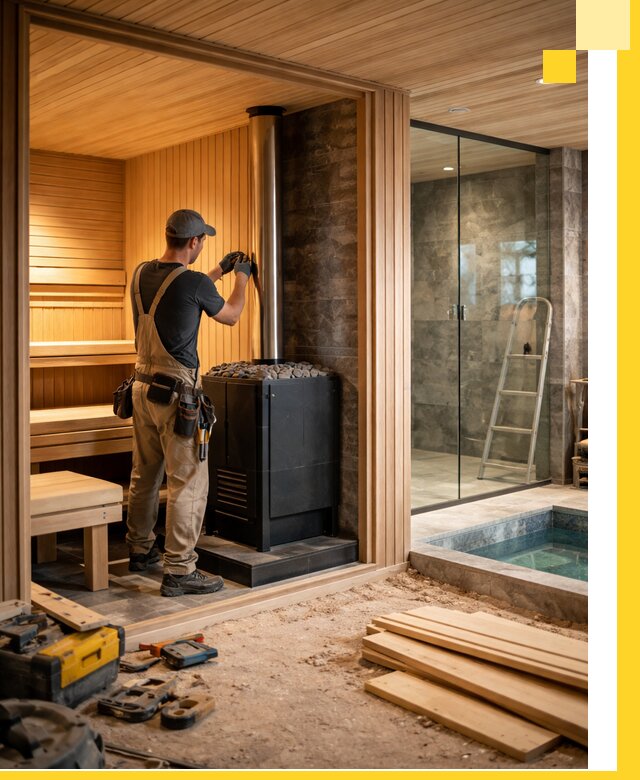 Полное строительство банных комплексов под ключ в Кимрах