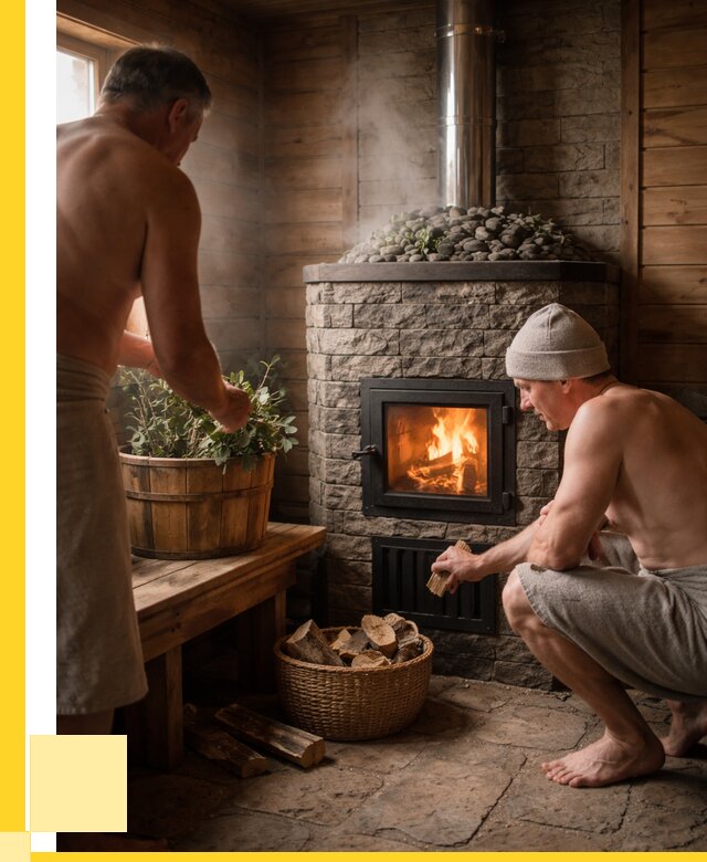 Банные печи под ключ в Кимрах от 46976 р. | ЭриданКмы кирпичная