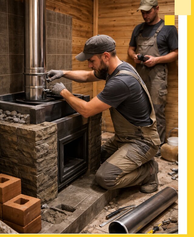 Изготовление и установка банных печей под ключ в Кимрах