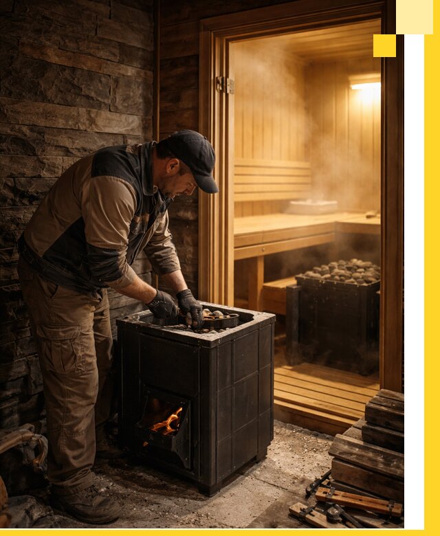 Строительство бани с сауной под ключ в Кимрах от проекта до сдачи