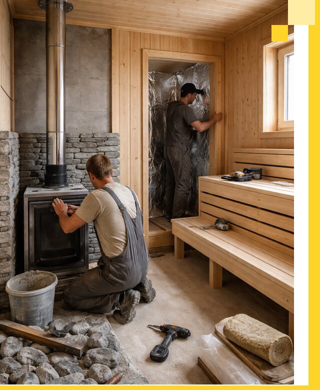 Строительство и изготовление бань под ключ в Кимрах