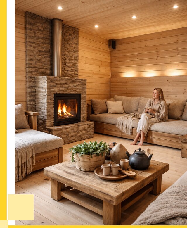 Проект бани с комнатой отдыха в Кимрах от 36537 р. | ЭриданКмы