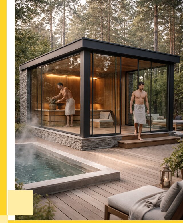 Стеклянные бани и двери в Кимрах от 469755 р. | ЭриданКмы