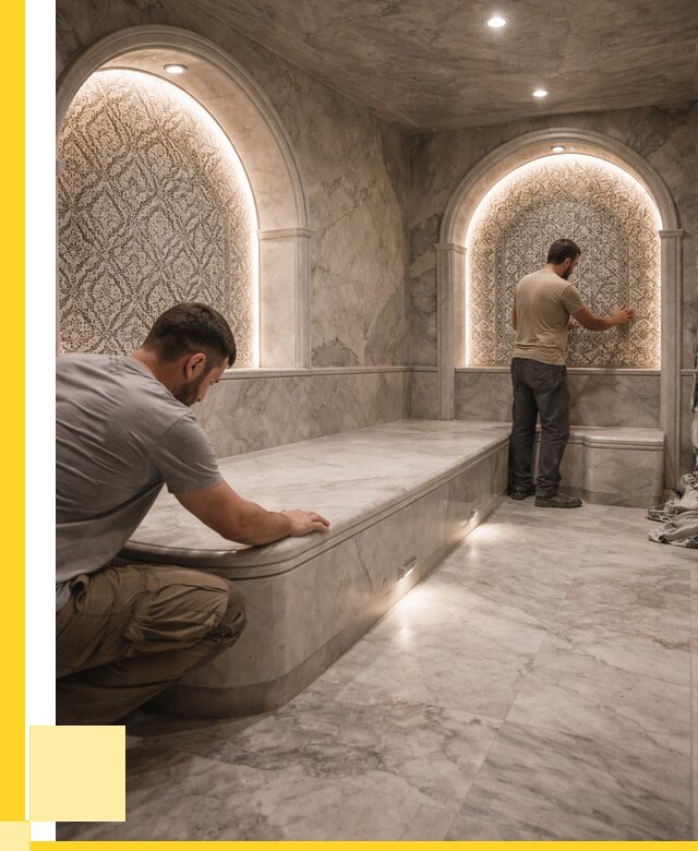 Турецкие бани под ключ в Кимрах от 260975 р. | ЭриданКмы